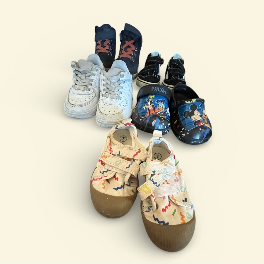 Multiples toddler boy Sneakers - Picture 2 of 3
